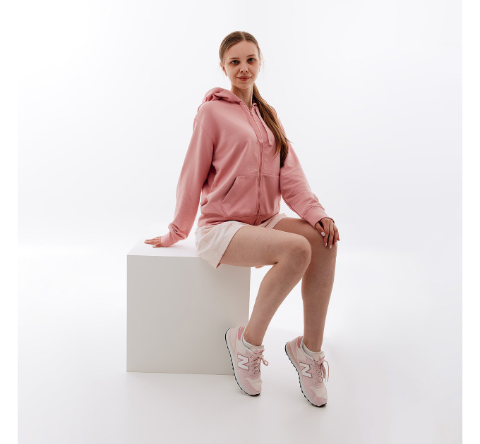 Жіночі Шорти New Balance Athletics Nature State Рожевий M (7dWS23552WAN M)