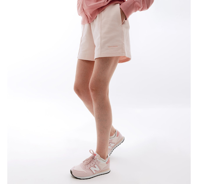 Жіночі Шорти New Balance Athletics Nature State Рожевий M (7dWS23552WAN M)
