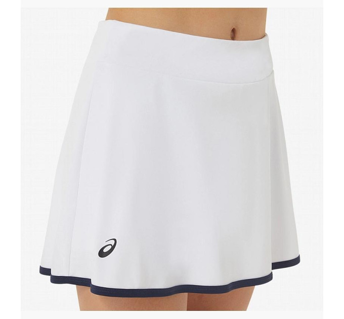 Жіноча Спідниця-шорти Asics COURT SKORT Білий L (2042A266-100 L)
