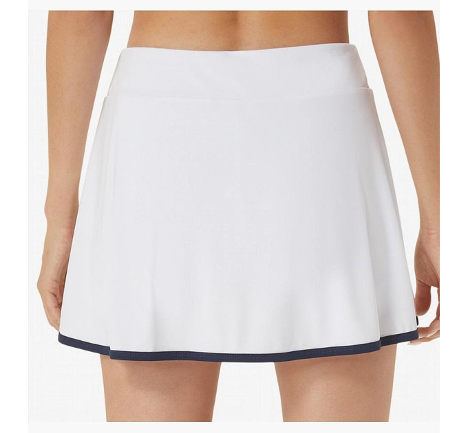Жіноча Спідниця-шорти Asics COURT SKORT Білий L (2042A266-100 L)