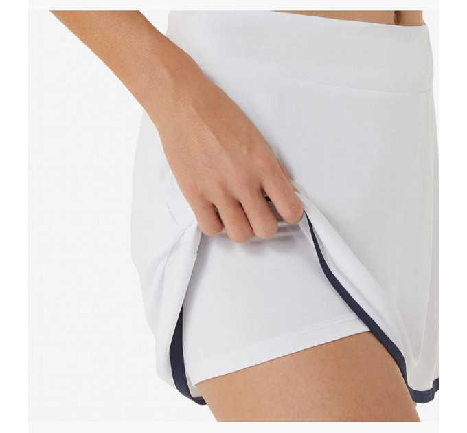 Жіноча Спідниця-шорти Asics COURT SKORT Білий L (2042A266-100 L)