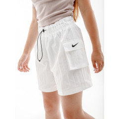 Жіночі Шорти Nike W NSW ESSNTL WVN HR SHORT Білий L (7dDM6247-100 L)