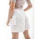 Жіночі Шорти Nike W NSW ESSNTL WVN HR SHORT Білий L (7dDM6247-100 L)