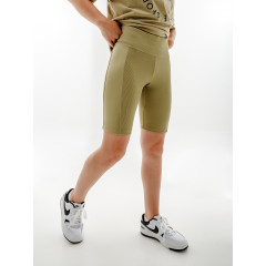 Жіночі Шорти Nike W NSW TIGHT SHORT RIB SU Бежевий M (7dFJ4876-276 M)