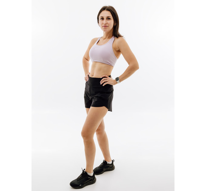 Жіночі Шорти Nike W NK BLISS DF HR 3IN BR SHORT Чорний S (7dDX6018-010 S)