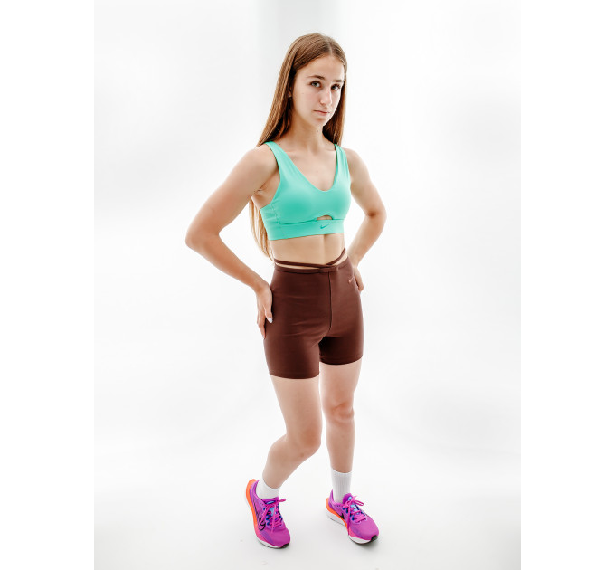 Жіночі Шорти Nike W NSW EVRDY MOD HR BIKE SHORT Бордовий S (7dDV7928-227 S)