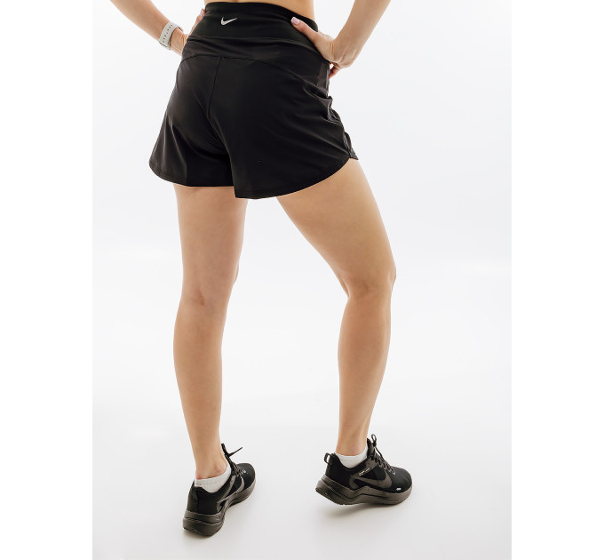 Жіночі Шорти Nike W NK BLISS DF HR 3IN BR SHORT Чорний XS (7dDX6018-010 XS)