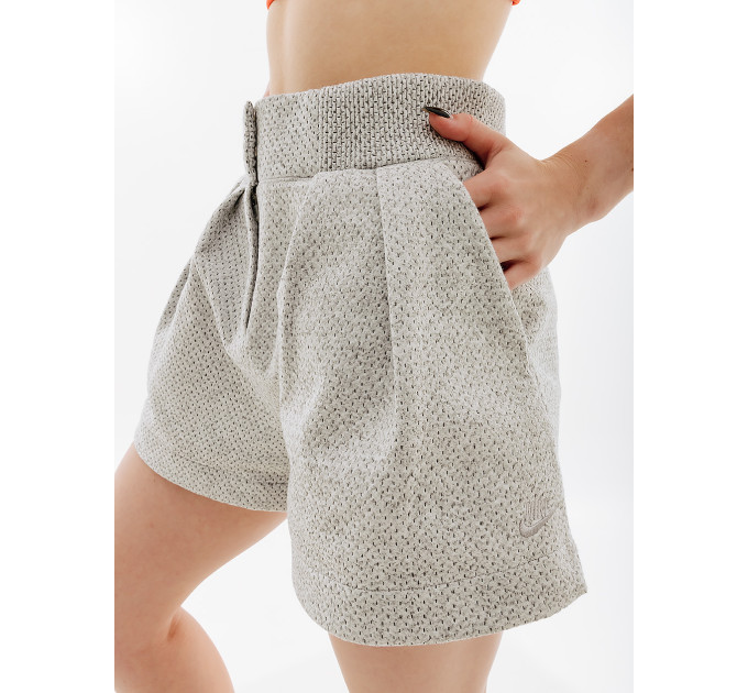 Жіночі Шорти Nike W NSW TP HR SHRT NKFWD Сірий M (7dDX6517-084 M) Жіночі Шорти Nike W NSW TP HR SHRT NKFWD Сірий M (7dDX6517-084 M)