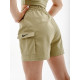 Жіночі Шорти Nike W NSW SWSH SHORT WVN SU Бежевий S (7dFJ4887-276 S)