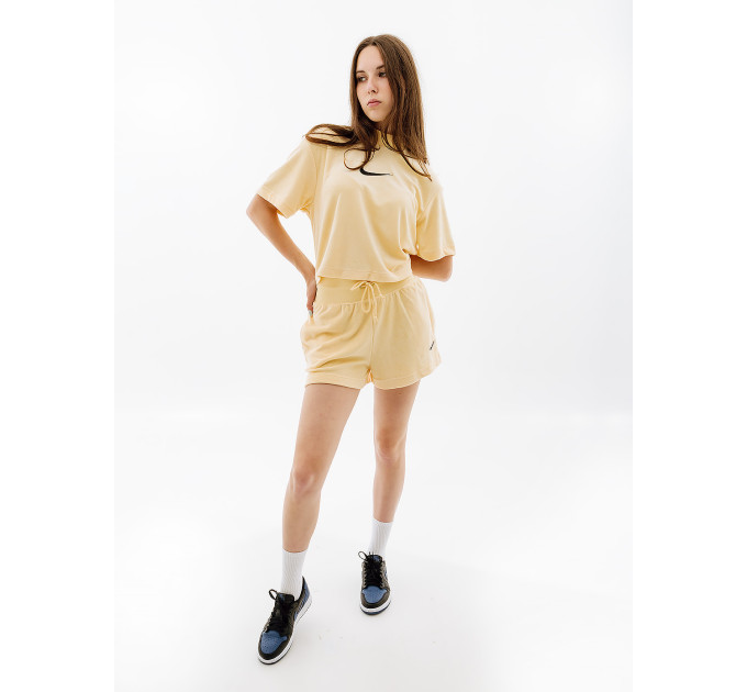 Жіночі Шорти Nike W NSW TRRY SHORT MS Жовтий M (7dFJ4899-294 M)