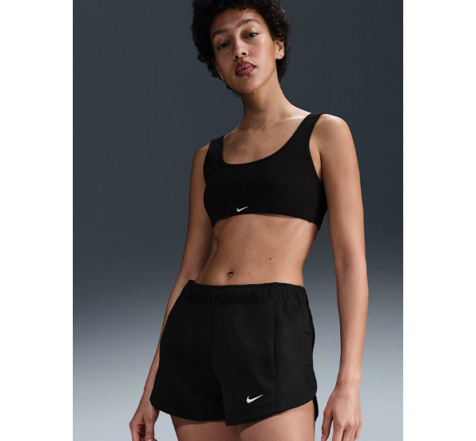 Жіночі Шорти Nike W NSW WR PLY KNT MR 2" SHRT Чорний L (7dHJ1406-010 L)