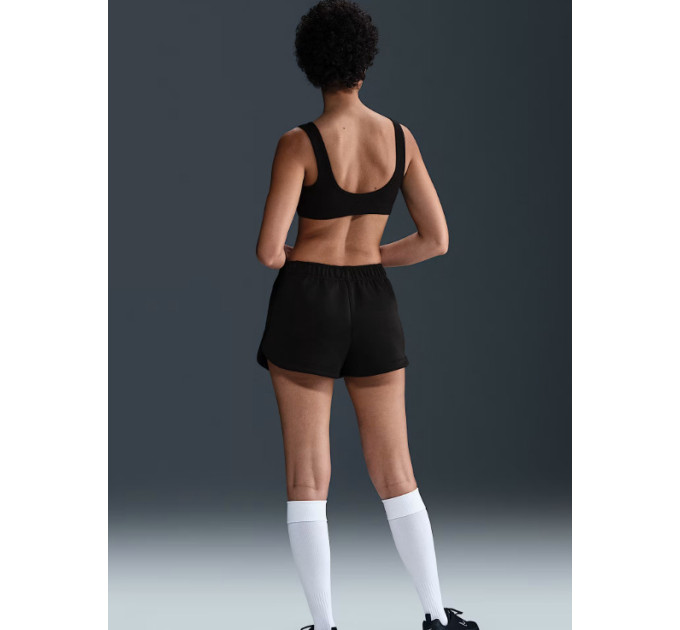 Жіночі Шорти Nike W NSW WR PLY KNT MR 2" SHRT Чорний L (7dHJ1406-010 L)