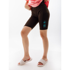 Жіночі Шорти Nike W NSW TIGHT SHORT RIB SU Коричневий M (7dFJ4876-220 M)