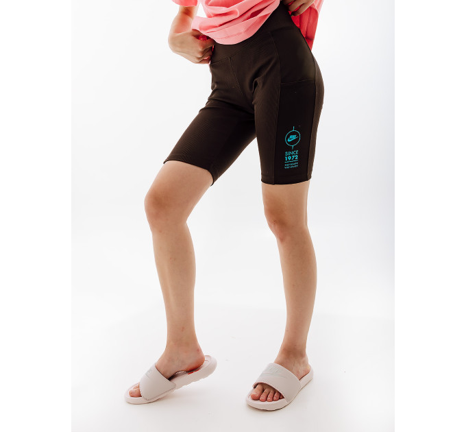 Жіночі Шорти Nike W NSW TIGHT SHORT RIB SU Коричневий M (7dFJ4876-220 M) Жіночі Шорти Nike W NSW TIGHT SHORT RIB SU Коричневий M (7dFJ4876-220 M)