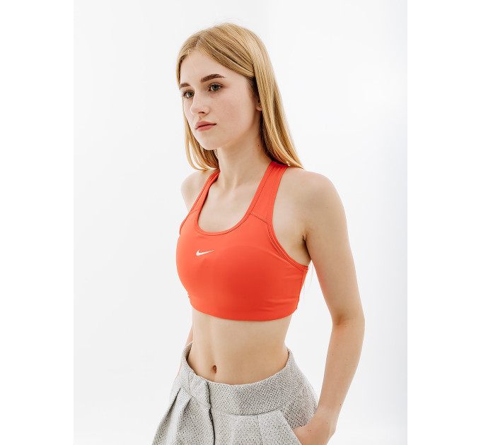 Жіночий Топ Nike SWOOSH BRA PAD Помаранчевий S (7dBV3636-633 S) Жіночий Топ Nike SWOOSH BRA PAD Помаранчевий S (7dBV3636-633 S)
