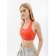 Жіночий Топ Nike SWOOSH BRA PAD Помаранчевий XS (7dBV3636-633 XS)