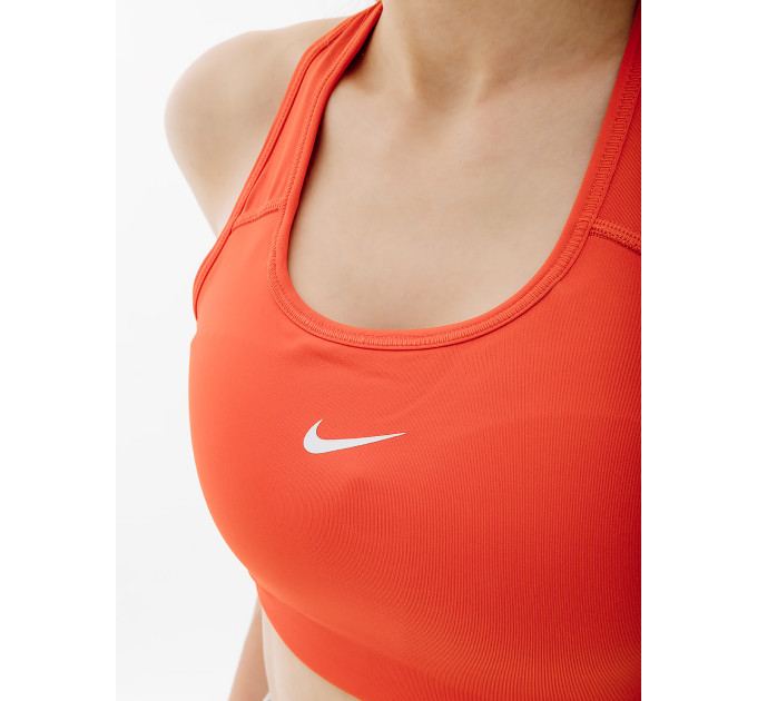 Жіночий Топ Nike SWOOSH BRA PAD Помаранчевий XS (7dBV3636-633 XS)