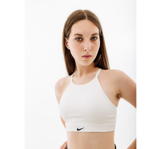 Жіночий Топ Nike W NK INDY SMLS RIB BRA Білий XS (7dDV9966-133 XS) Жіночий Топ Nike W NK INDY SMLS RIB BRA Білий XS (7dDV9966-133 XS)