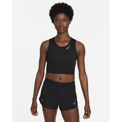 Жіночий Топ Nike Dri-FIT Race Чорний L (7dDD5921-010 L)