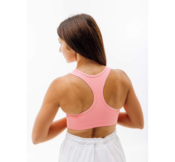 Жіночий Топ Nike SWOOSH BRA PAD Рожевий S (7dBV3636-612 S)