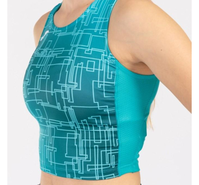 Спортивний топ Joma ELITE VIII бірюзовий XS (901256.725 XS)