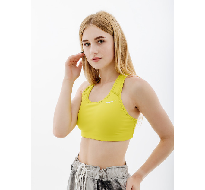 Жіночий Топ Nike W NK DF SWSH NONPDED BRA Салатовий XS (7dBV3630-308 XS) Жіночий Топ Nike W NK DF SWSH NONPDED BRA Салатовий XS (7dBV3630-308 XS)