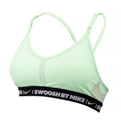 Жіночий Топ Nike W NK DF INDY BRA GLS Салатовий S (7dFZ4870-376 S)