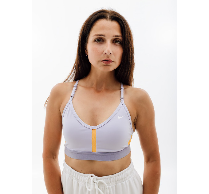 Жіночий Топ Nike W NK INDY BRA V-NECK Фіолетовий L (7dCZ4456-536 L) Жіночий Топ Nike W NK INDY BRA V-NECK Фіолетовий L (7dCZ4456-536 L)