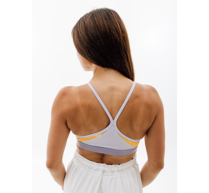 Жіночий Топ Nike W NK INDY BRA V-NECK Фіолетовий L (7dCZ4456-536 L)