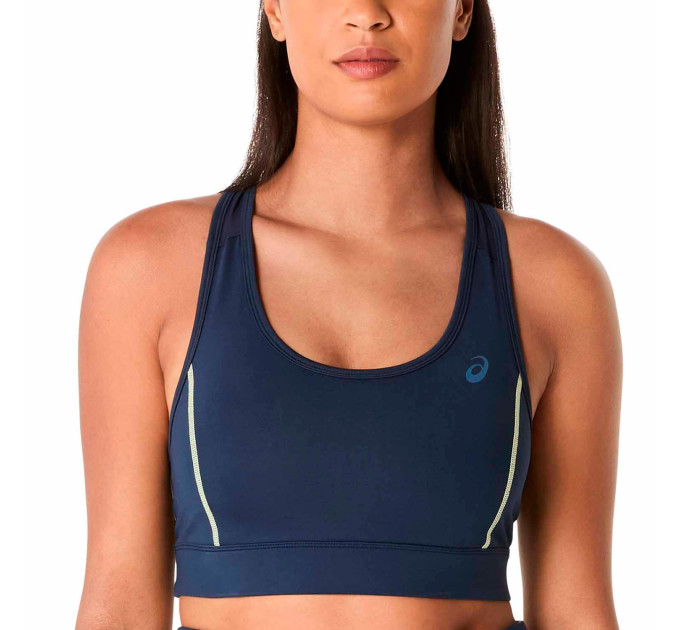 Жіночий спортивний топ Asics MATCH BRA Темно-синій L (2042A362-400 L)