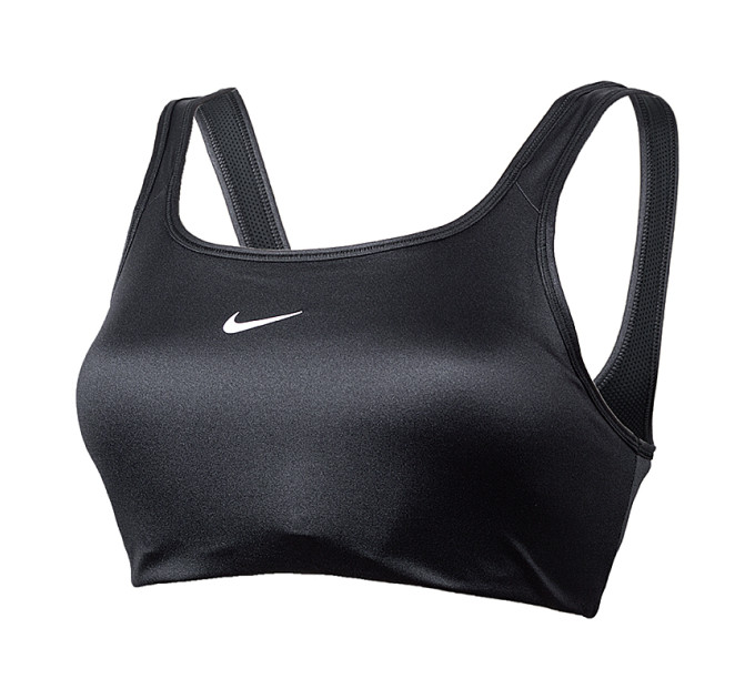 Жіночий Топ Nike W NK DF SWSH SHINE BRA Чорний S (DD1438-010)