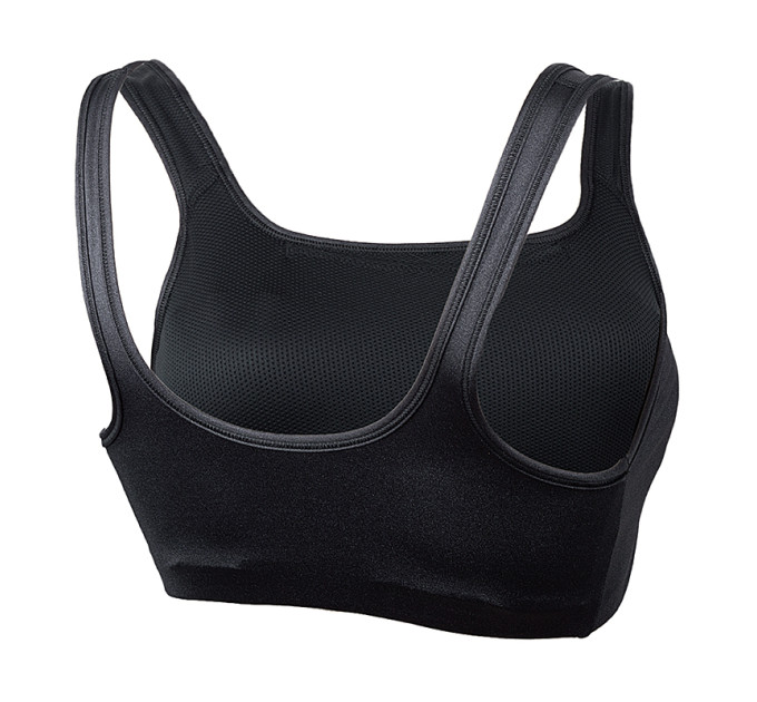 Жіночий Топ Nike W NK DF SWSH SHINE BRA Чорний S (DD1438-010)