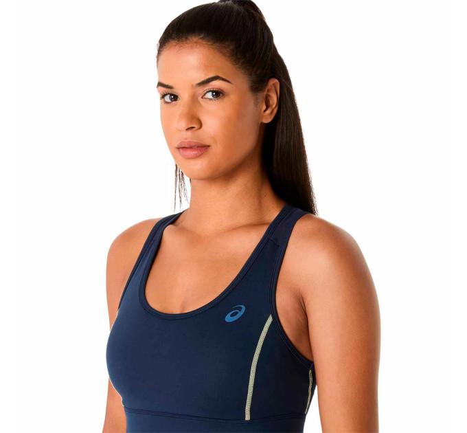 Жіночий спортивний топ Asics MATCH BRA Темно-синій S (2042A362-400 S)