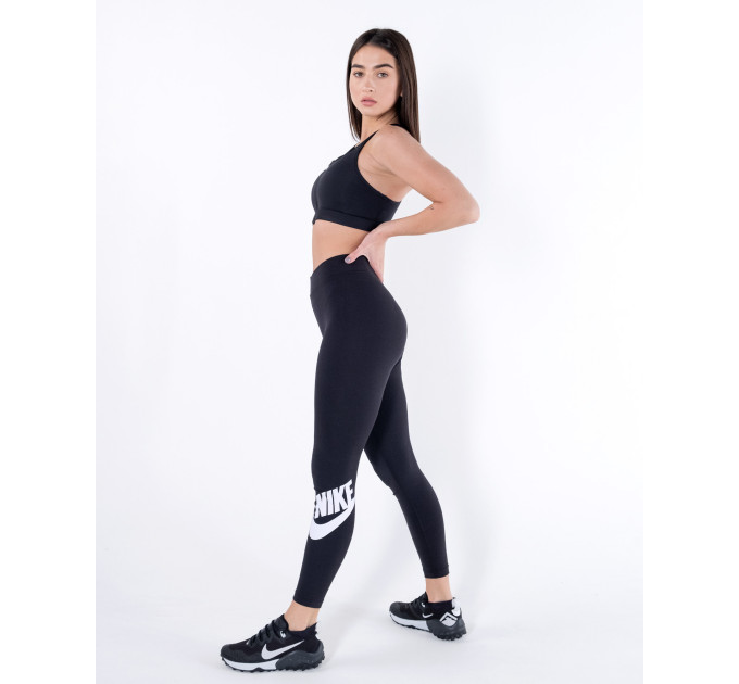 Жіночий Топ Nike W NK DF SWSH ZIP FRONT BRA Чорний XS (DD1205-010)