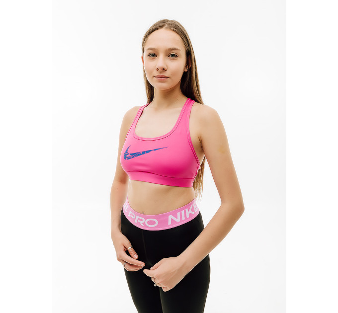Жіночий Топ Nike W NK SWSH LS HBR BRA Рожевий L (7dFN2898-605 L) Жіночий Топ Nike W NK SWSH LS HBR BRA Рожевий L (7dFN2898-605 L)