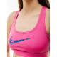 Жіночий Топ Nike W NK SWSH LS HBR BRA Рожевий L (7dFN2898-605 L)