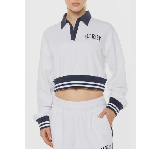 Жіночий Світшот Ellesse Crocetta Cropped Sweatshirt Білий M (7dSGV20265-908 M)