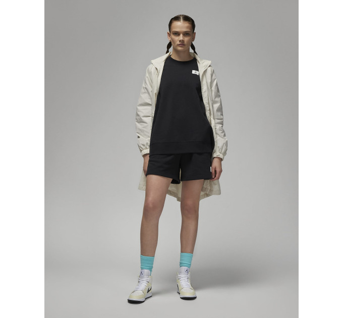 Жіночий Світшот JORDAN FLT FLC CREW Чорний XS (7dDQ4599-010 XS)