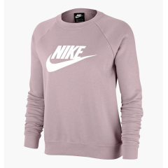 Жіночий Світшот Nike W NSW ESSNTL CREW FLC HBR Персиковий XXL (7dBV4112-645 XXL)