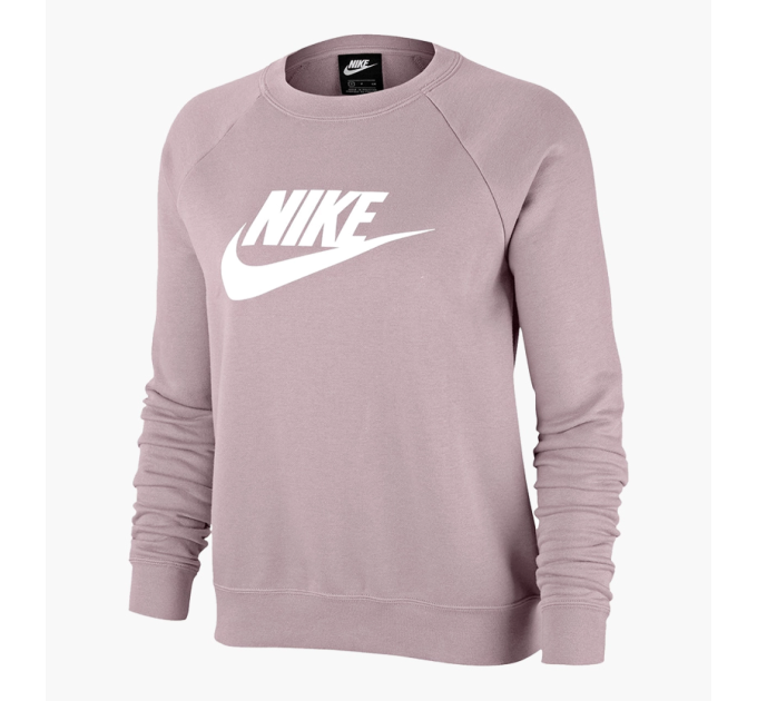 Жіночий Світшот Nike W NSW ESSNTL CREW FLC HBR Персиковий XXL (7dBV4112-645 XXL)