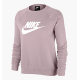Жіночий Світшот Nike W NSW ESSNTL CREW FLC HBR Персиковий XXL (7dBV4112-645 XXL)