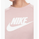 Жіночий Світшот Nike W NSW ESSNTL CREW FLC HBR Персиковий XXL (7dBV4112-645 XXL)