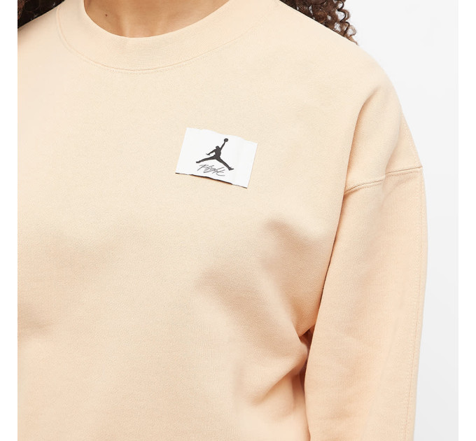 Жіночий Світшот Jordan Air Essentials Orange Бежевий S (7dDM5189-268 S)