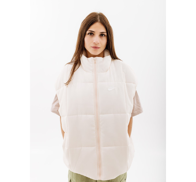 Жіночий Жилет Nike CLSC VEST Бежевий L (7dFB7679-838 L)
