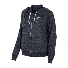 Жіноча Толстовка Nike W NSW GYM VNTG EASY FZ HOODIE Чорний M (DM6386-010 M)