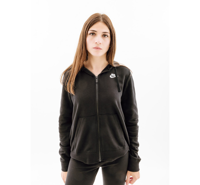 Жіноча Толстовка Nike CLUB FLC FZ HOODIE STD Чорний L (7dDQ5471-010 L) Жіноча Толстовка Nike CLUB FLC FZ HOODIE STD Чорний L (7dDQ5471-010 L)