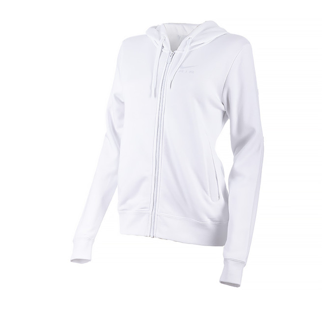 Жіноча Толстовка Nike W NSW AIR FLC HD FZ Білий XS (DV8046-121)