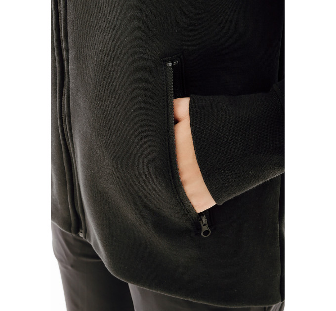 Жіноча Толстовка Nike W TCH FLC WR FZ HDY Чорний L (7dFB8338-010 L)