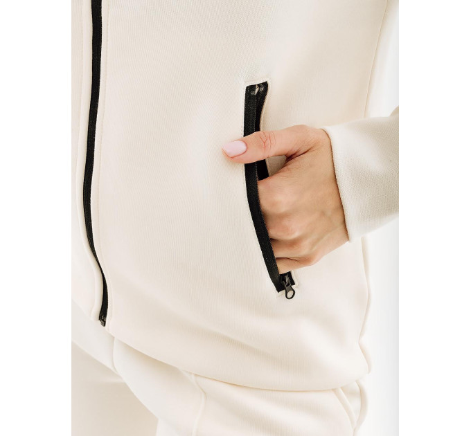 Жіноча Толстовка Nike W TCH FLC WR FZ HDY Білий L (7dFB8338-110 L)