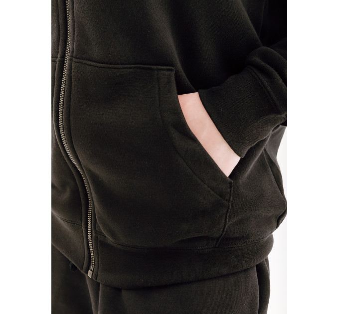 Жіноча Толстовка Nike FLC PARK20 FZ HOODIE Чорний L (7dCW6955-010 L)